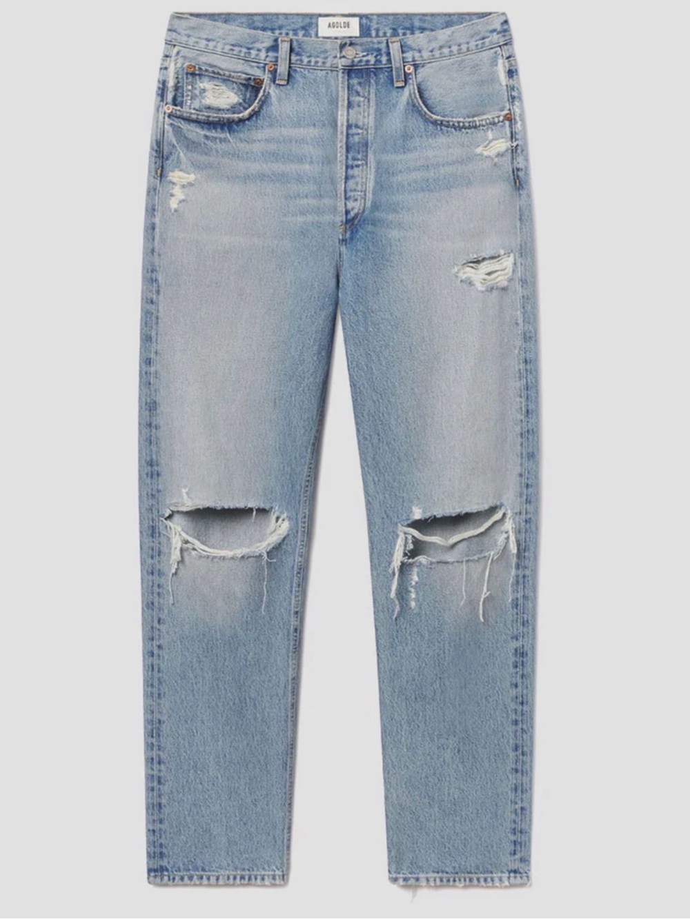 Agolde 90s Ripped Jeans - Picture 8 of 8